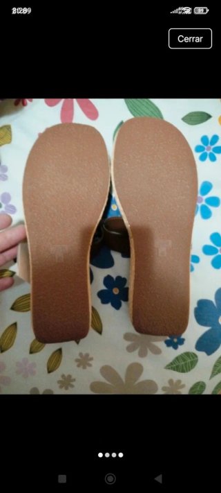 Sandalias Zara Marrones Talla 42