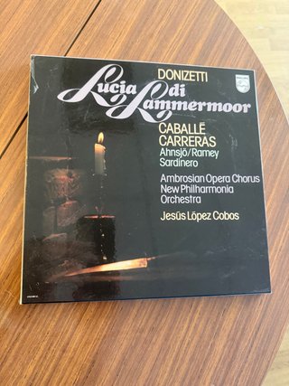 Vinilo Lucia di Lammermoor Donizetti