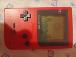 Game Boy Pocket Roja + Wario Land 3