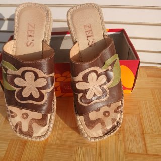 Sandalias de piel T38