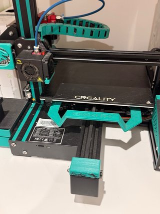 Stampante 3D Creality Ender Nero e Verde