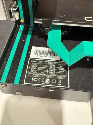 Stampante 3D Creality Ender Nero e Verde