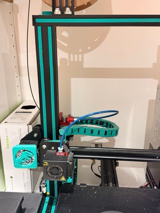 Stampante 3D Creality Ender Nero e Verde