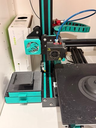 Stampante 3D Creality Ender Nero e Verde
