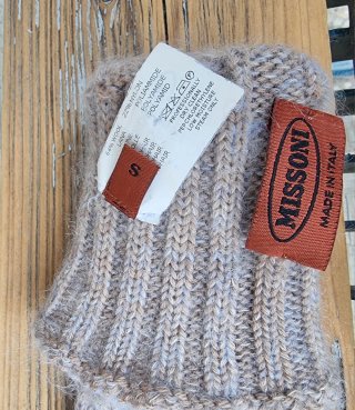 Guanti lunghi Missoni lana e mohair