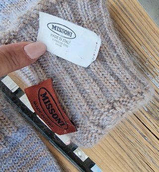 Guanti lunghi Missoni lana e mohair