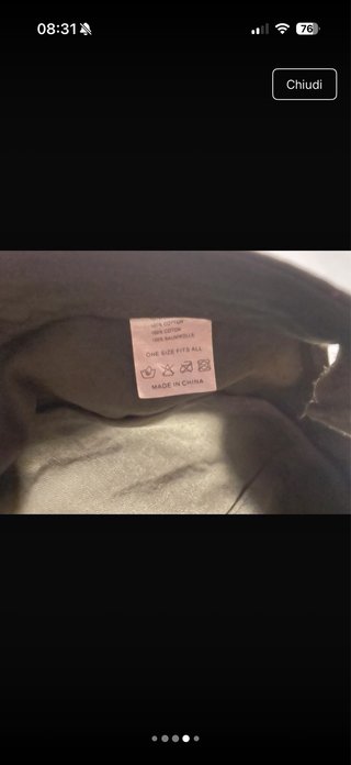 Berretto con visiera (casquette - cap) Wii