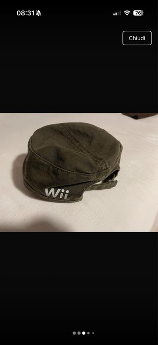 Berretto con visiera (casquette - cap) Wii