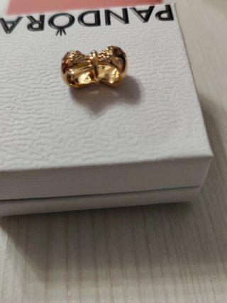 Pandora Charm Fiocco Oro Certificato