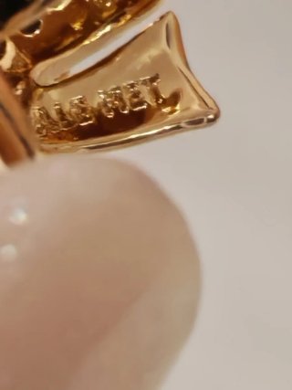Pandora Charm Fiocco Oro Certificato