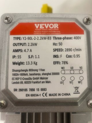 Motor Eléctrico 400V