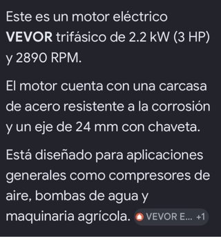 Motor Eléctrico 400V
