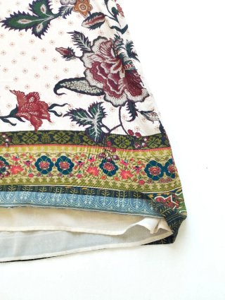 Vestido/Túnica Desigual floral talla única