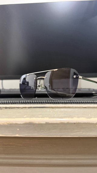 Occhiali modello Cartier color Argento blu