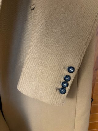 Abrigo camel Zara