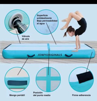 Plataforma inflable para gimnasia