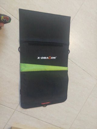 Placa solar plegable portátil con puertos USB