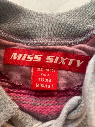 Gilet con paillettes tg 4 anni bambina Miss Sixty