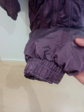 Mono de esquí vintage morado