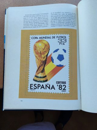 Los Mundiales de Fútbol a través de Sellos: