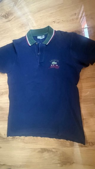 Polo Lacoste Yachting Azul Marino