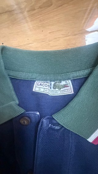 Polo Lacoste Yachting Azul Marino