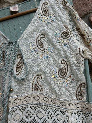 Kaftán con pedrería - Talla única