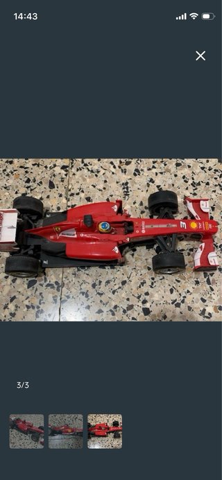 Coche teledirigido Ferrari Rojo