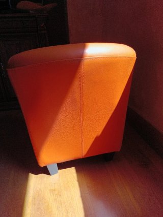 Sillón infantil butaca naranja