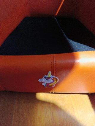 Sillón infantil butaca naranja