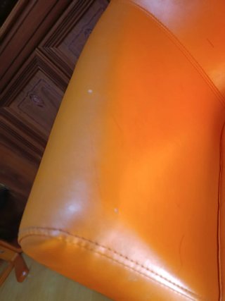 Sillón infantil butaca naranja
