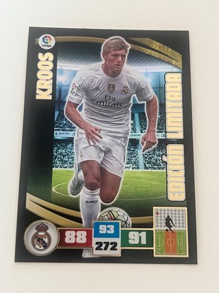 Cromos Fútbol Panini Kroos Real Madrid Edición Lim