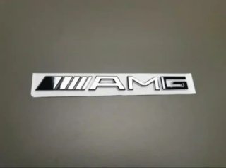 AMG Mercedes Embemas de Maletero Color Cromado