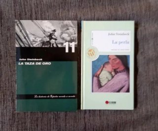 Dos libros de John Steinbeck