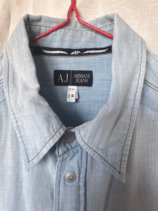 Camicia uomo jeans leggero  cowboy Armani Jeans