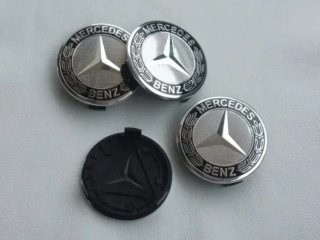75mm Tapabujes Mercedes Centro Llantas Ruedas AMG