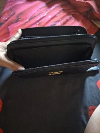 Pochette Louis Vuitton Nera a mano