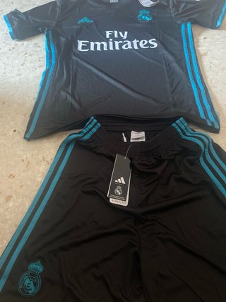 Conjunto Real Madrid Adidas Negro