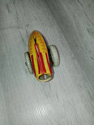 Coche espacial hojalata F.I.54 años 50