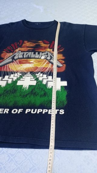 Camiseta Metallica Master of Puppets Negra