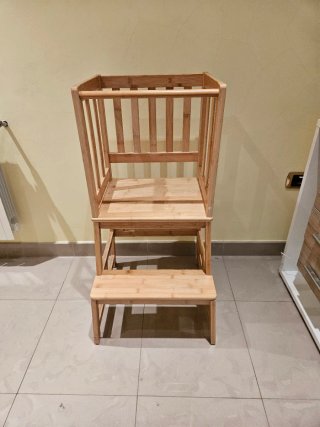 Torre de aprendizaje madera