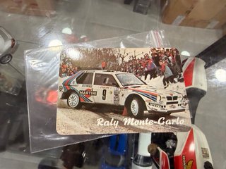 6 Calendários Bolso Vintage Raly Monte-Carlo 1986