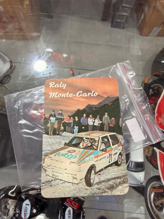 6 Calendários Bolso Vintage Raly Monte-Carlo 1986