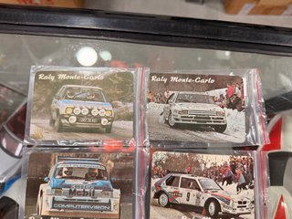 6 Calendários Bolso Vintage Raly Monte-Carlo 1986