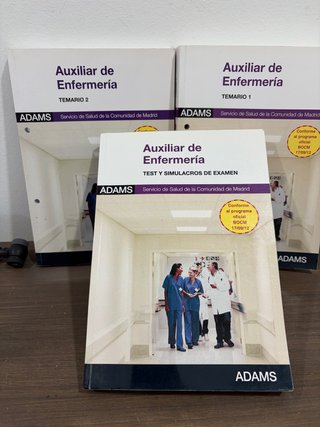 Libros ope auxiliar enfermeria en perfecto estsdo