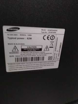 Televisión para piezas o arreglar
