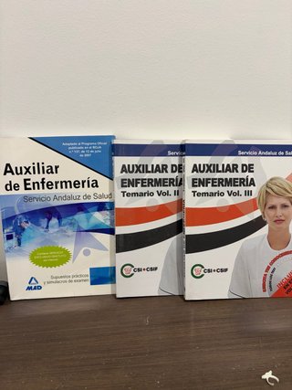 Libros sas auxiliar enfermería