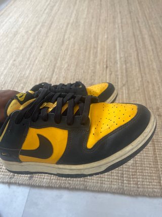 Nike Dunk Low Negro Amarillo