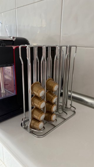 Cafetera Nespresso DeLonghi Lattissima Touch Roja