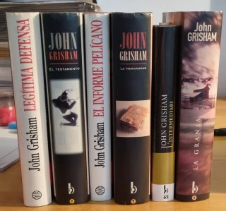 Pack 6 libros John Grisham